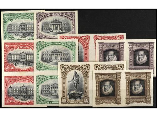 * ESPAÑA: FRANQUICIAS POSTALES. Ed. 11/8s (2).  . Cat. 164&euro;.