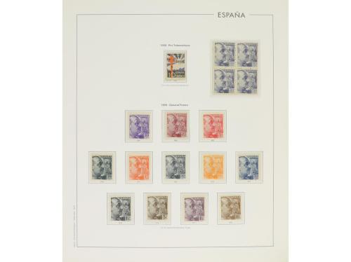 LOTES y COLECCIONES. ESPAÑA. Colección en álbum Edifil de 19