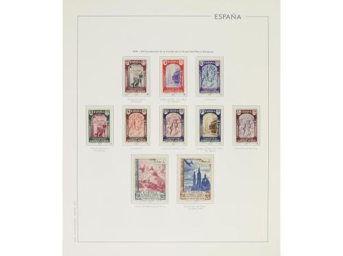 LOTES y COLECCIONES. ESPAÑA. Colección en álbum Edifil de 19