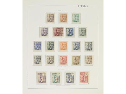 LOTES y COLECCIONES. ESPAÑA. Colección en álbum Edifil de 19