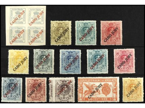 * COLONIAS ESPAÑOLAS: CABO JUBY. Ed. 5/18. SERIE COMPLETA. 1