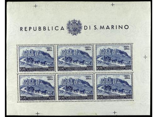 ** SAN MARINO. Ed. HB 5 y 5a. HB. Dentada y SIN DENTAR. Leve