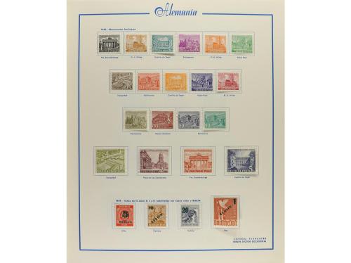 LOTES y COLECCIONES. ALEMANIA. Colección en álbum Majó de 19