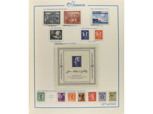 LOTES y COLECCIONES. ALEMANIA. Colección en álbum Majó de 19