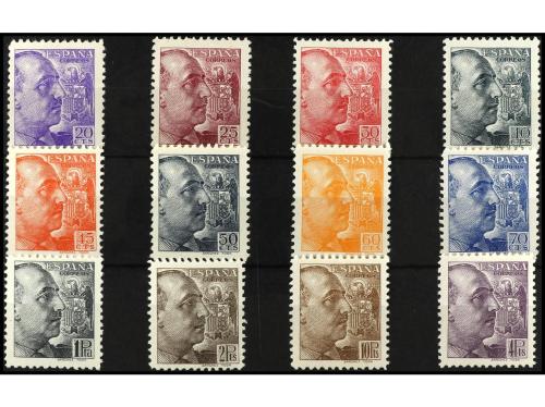 * ESPAÑA. Ed. 867/78. SERIE COMPLETA, 12 valores. Centrados 