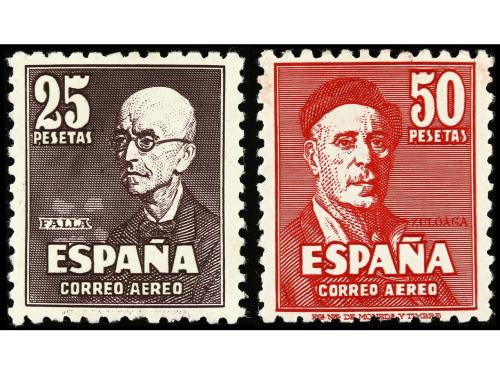 * ESPAÑA. Ed. 1015/6. SERIE COMPLETA, 2 valores. LUJO. Cat. 