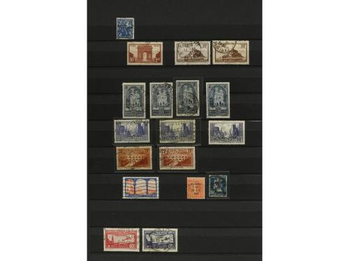 LOTES y COLECCIONES. FRANCIA. Magnífica colección en 2 clasi