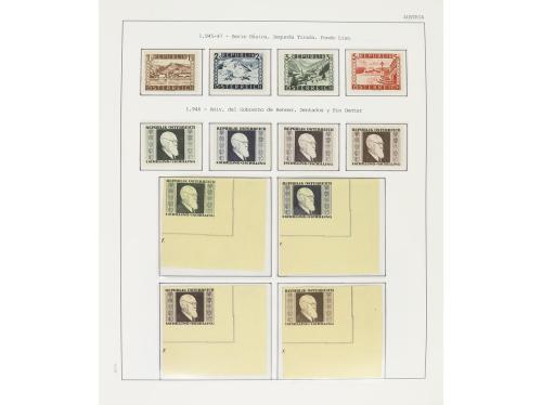 AUSTRIA. Colección en 1 álbum y 2 clasificadores de 1918 a 2