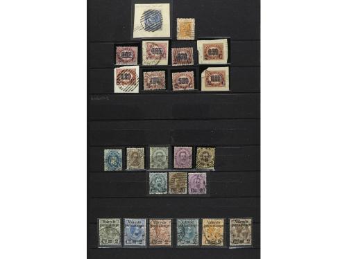 LOTES y COLECCIONES. ITALIA. Colección en 2 clasificadores d
