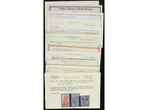 LOTES y COLECCIONES. ITALIA. Colección en 2 clasificadores d