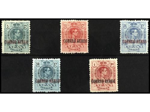 * ESPAÑA. Ed. 292/6. SERIE COMPLETA, 5 valores. Muy bien cen