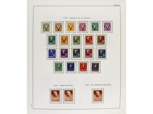 LOTES y COLECCIONES. DINAMARCA. Colección en 3 álbumes y 1 