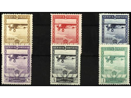 * ESPAÑA. Ed. 448/53. SERIE COMPLETA, 6 valores. Muy bien ce