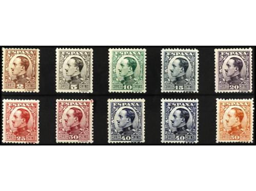 * ESPAÑA. Ed. 490/8 + 497A. SERIE COMPLETA, 10 valores. Muy 