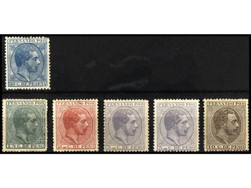 * COLONIAS ESPAÑOLAS: FERNANDO POO. Ed. 4 y * 5/8. SERIE COM