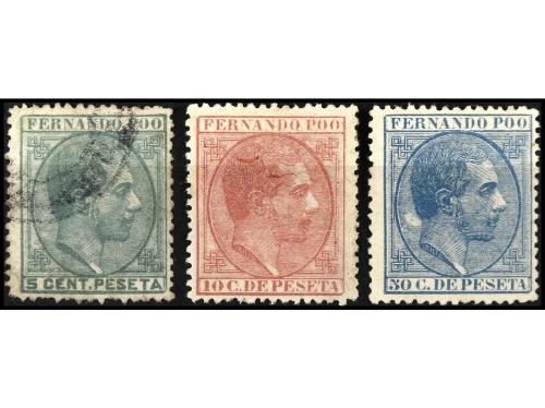 (*) COLONIAS ESPAÑOLAS: FERNANDO POO. Ed. 2/4. SERIE COMPLET