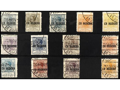 º COLONIAS ESPAÑOLAS: LA AGUERA. Ed. 1/13. SERIE COMPLETA, 1