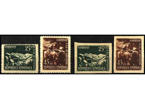 ** ESPAÑA. Ed. 787/8, 787/8A. SERIE COMPLETA. Dentado y SIN 