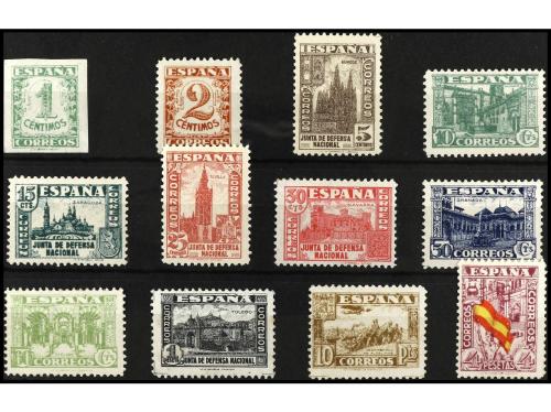 (**) ESPAÑA. Ed. 802/13. SERIE COMPLETA. 12 valores. Reengom