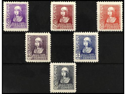 ** ESPAÑA. Ed. 855/60. SERIE COMPLETA. 6 valores. Cat. 130&euro;.