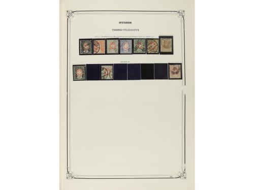 SUIZA. Colección en álbum Yvert de 1862 a 1989 muy completa 