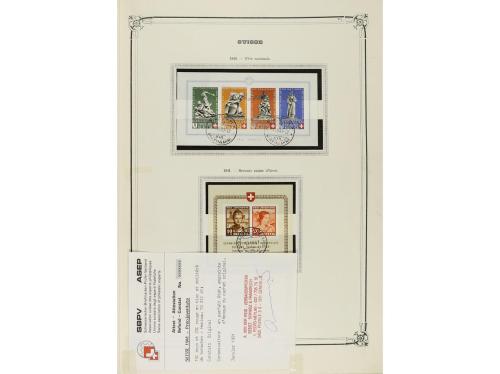 SUIZA. Colección en álbum Yvert de 1862 a 1989 muy completa 