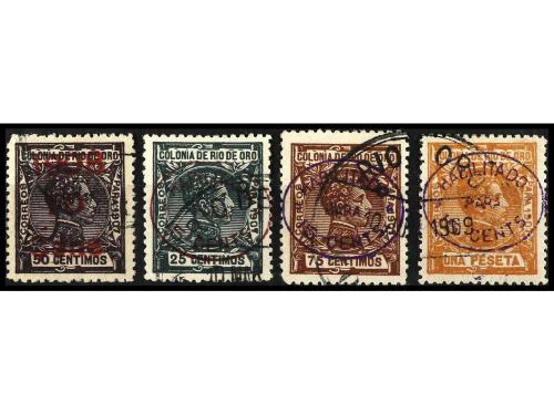 ° COLONIAS ESPAÑOLAS: RIO DE ORO. Ed. 37/40. SERIE COMPLETA.