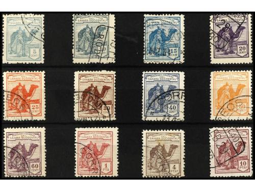 ° COLONIAS ESPAÑOLAS: SAHARA. Ed. 1/12, 13/24. SERIES COMPLE