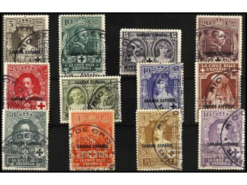 ° COLONIAS ESPAÑOLAS: SAHARA. Ed. 1/12, 13/24. SERIES COMPLE