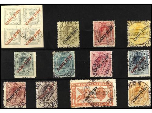 ° COLONIAS ESPAÑOLAS: CABO JUBY. Ed. 5/18 sin 7 y 11. SERIE 