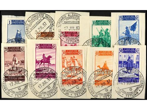 ° MARRUECOS. Ed. 169/85. SERIE COMPLETA. 17 valores. Mat. es