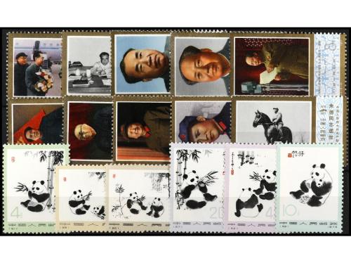 CHINA. Yv. * 1869/74, ** 1935/44, 2089/97 y 2101/6. SERIES C