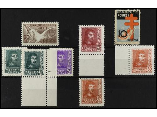 ** ESPAÑA. Ed. 832, 840, 841/4A. SERIES COMPLETAS. 8 valores