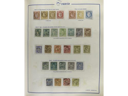 LOTES y COLECCIONES. FRANCIA. Colección en álbum Majó de 185