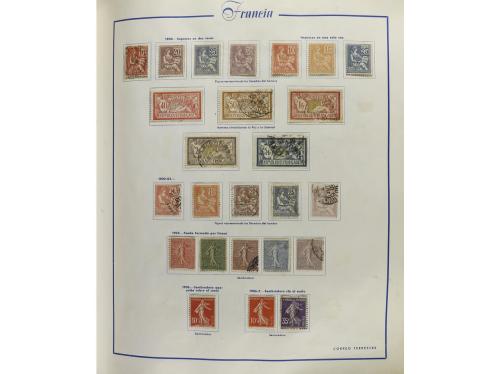 LOTES y COLECCIONES. FRANCIA. Colección en álbum Majó de 185