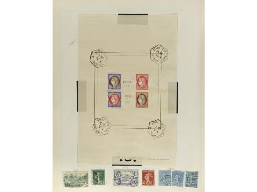 LOTES y COLECCIONES. FRANCIA. Colección en álbum Majó de 185
