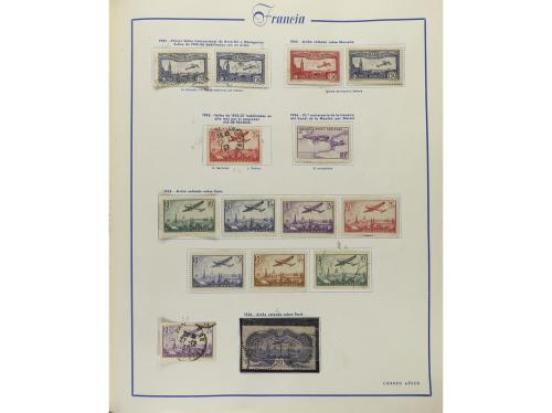 LOTES y COLECCIONES. FRANCIA. Colección en álbum Majó de 185