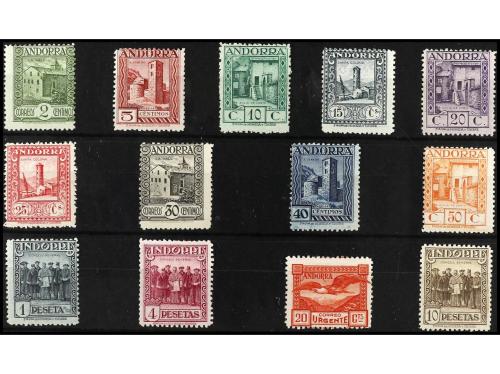 * ANDORRA. Ed. 15/27. SERIE COMPLETA. 13 valores. Centrados 