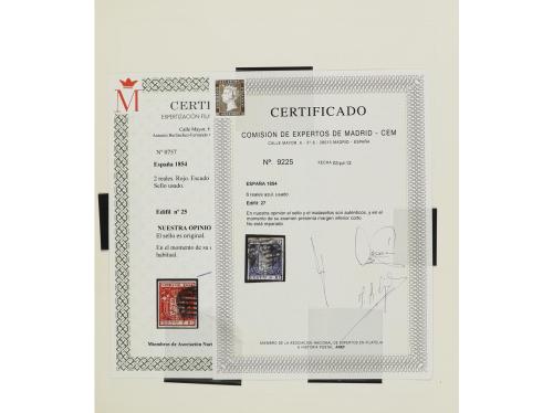 LOTES y COLECCIONES. ESPAÑA. Colección en álbum de 1850 a 19