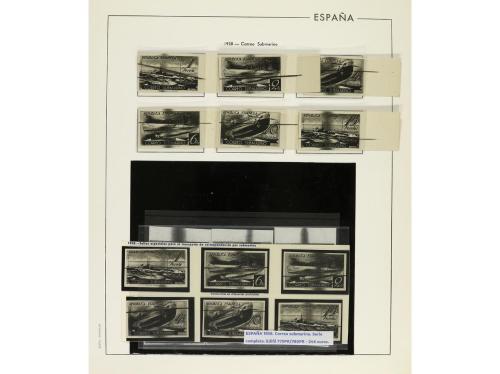 LOTES y COLECCIONES. ESPAÑA. Colección en álbum de 1850 a 19