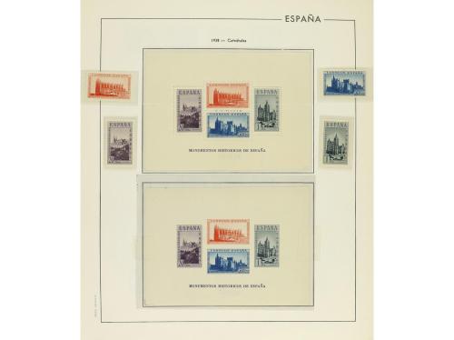 LOTES y COLECCIONES. ESPAÑA. Colección en álbum de 1850 a 19