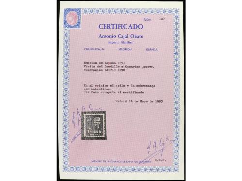 ** ESPAÑA. Ed. 1075/82, 1090. CENTENARIO y CANARIAS AVIÓN CO