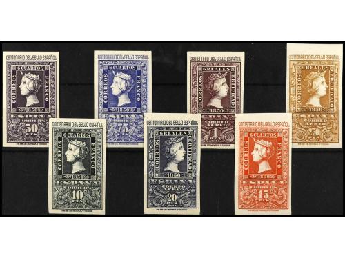 ** ESPAÑA. Ed. 1075/81. SERIE COMPLETA a falta del 25 pts. 7