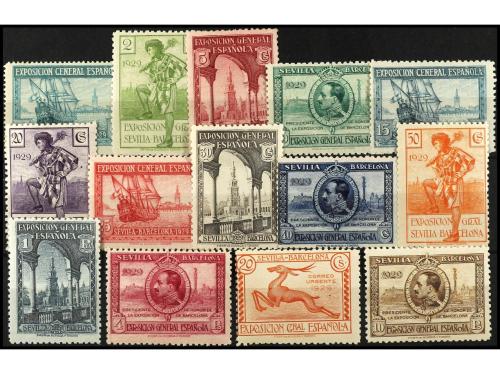 ** ESPAÑA. Ed. 434/47. SERIE COMPLETA. 14 valores. 5 y 40 ct