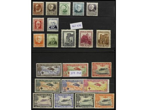 LOTES y COLECCIONES. ESPAÑA. Conjunto de sellos clásicos y R