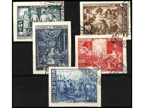 ° ESPAÑA: BENEFICENCIA. Ed. SH-35. SERIE COMPLETA. 4 valores