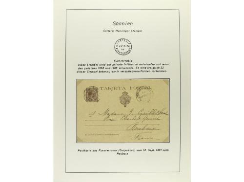 ESPAÑA. COLECCIÓN ESPECIALIZADA de las emisiones de Alfonso 