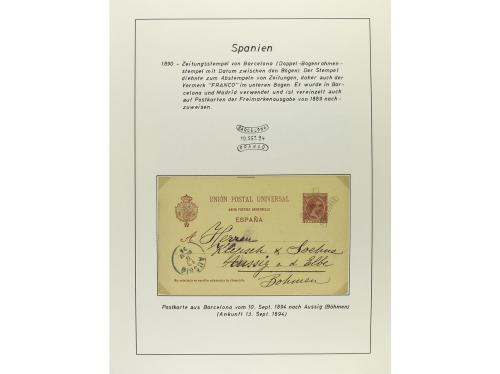 ESPAÑA. COLECCIÓN ESPECIALIZADA de las emisiones de Alfonso 