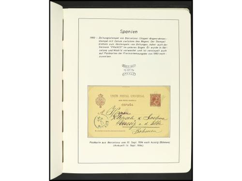 ESPAÑA. COLECCIÓN ESPECIALIZADA de las emisiones de Alfonso 