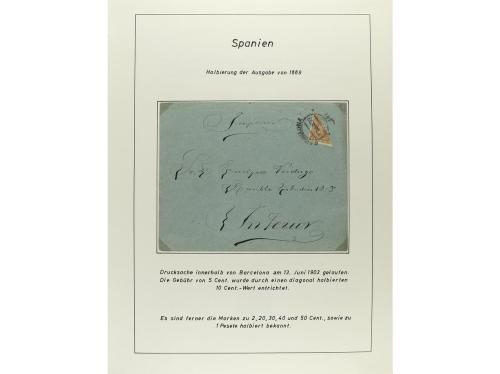 ESPAÑA. COLECCIÓN ESPECIALIZADA de las emisiones de Alfonso 